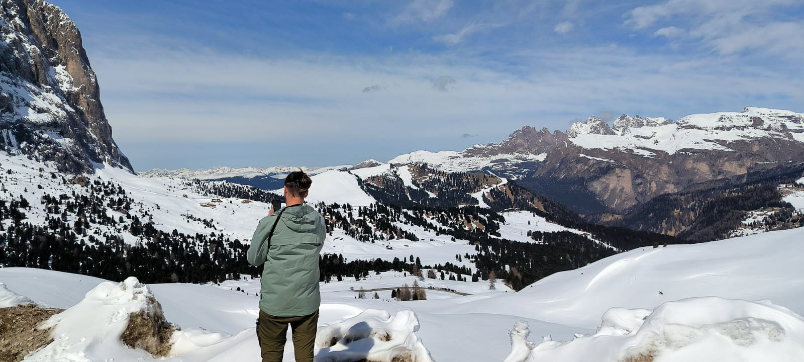 Eifelfranke blickt aufs Alpenpanorama