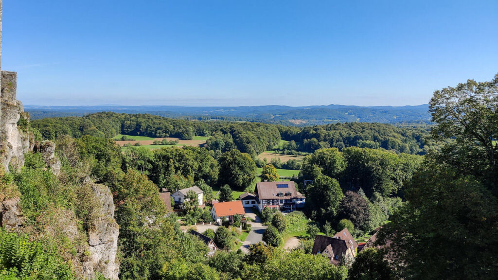 Nürnberger Land Blick von Hohenstein