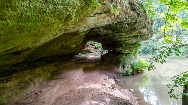 Schwarzachklamm Felsentor