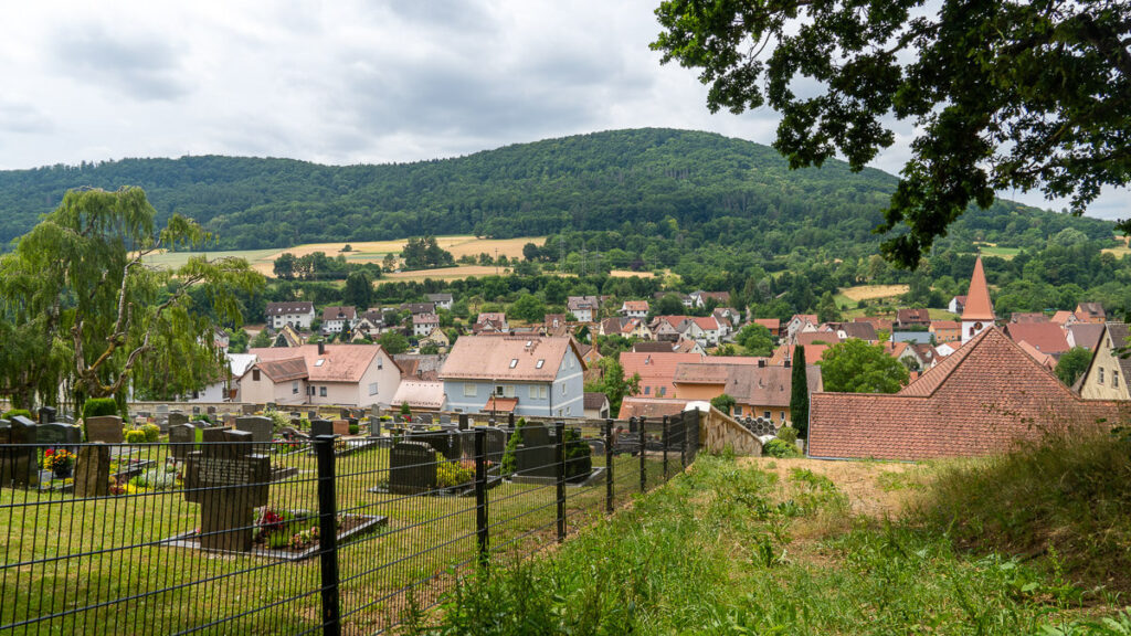 Ausblick auf den Ort