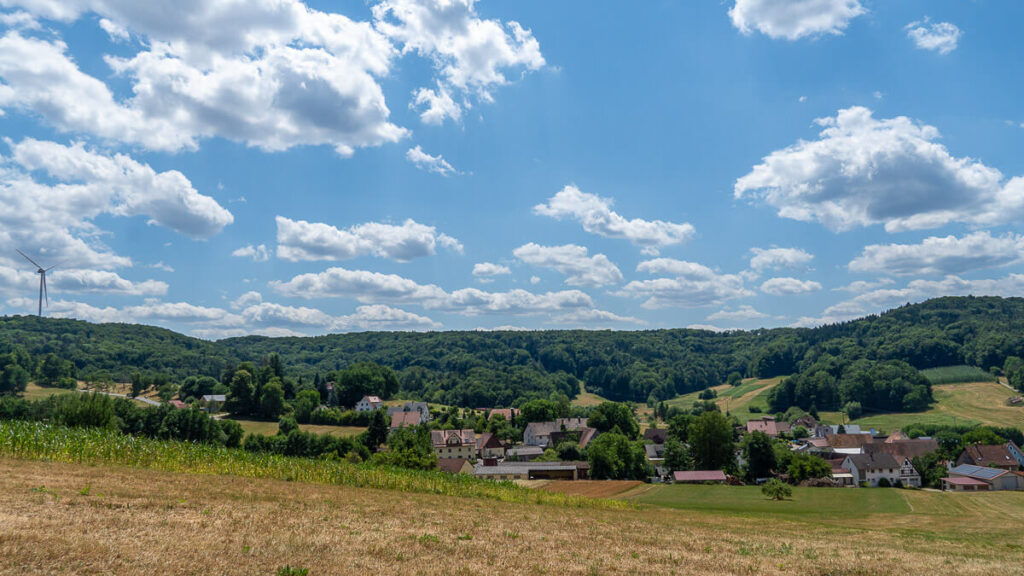 Panorama in der Frankenalb