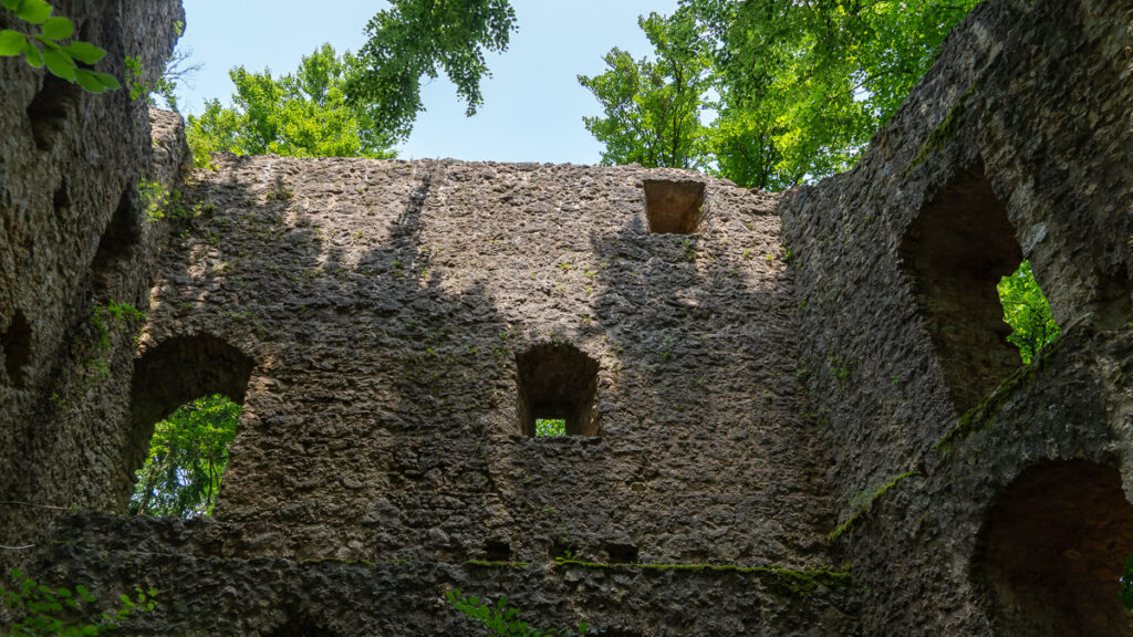 Naturpark Hirschwald Ruine