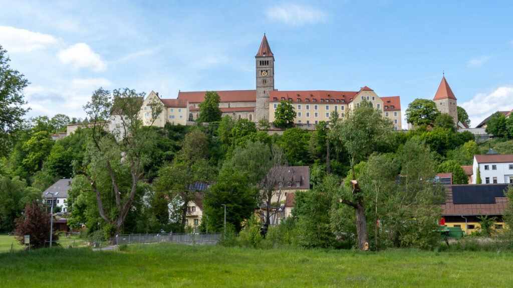 Blick auf die Klosterburg