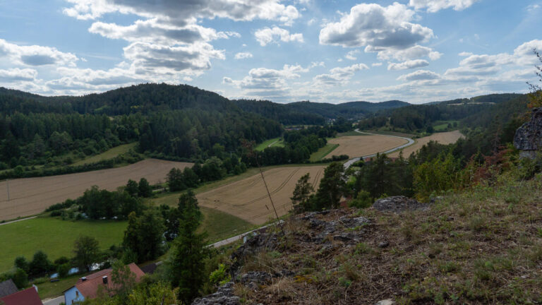Naturpark Hirschwald Ausblick bei Adertshausen