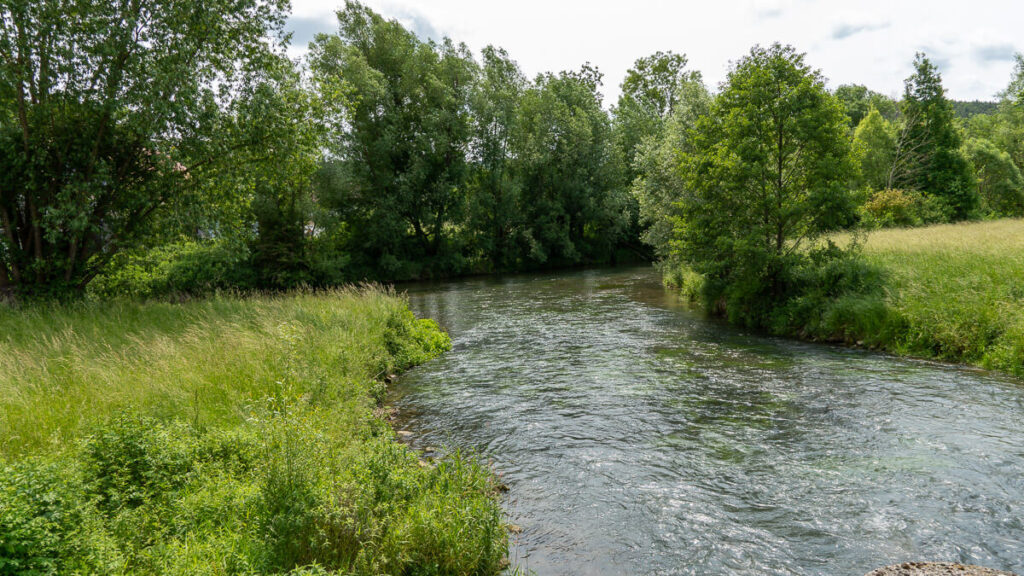 Schmidmühlen Lauterach mündet in die Vils