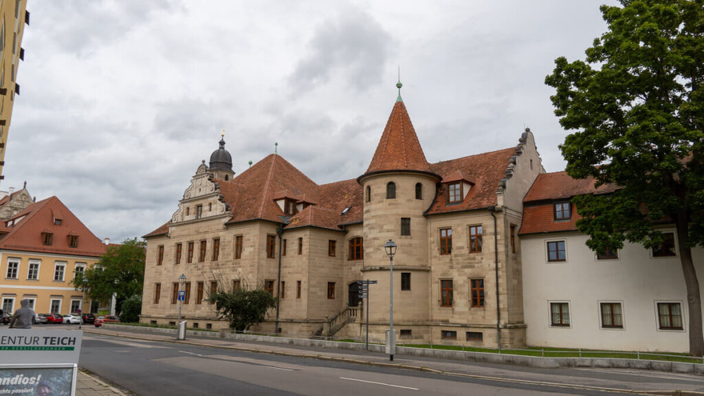 Blick auf das Kurfürstliche Schloss