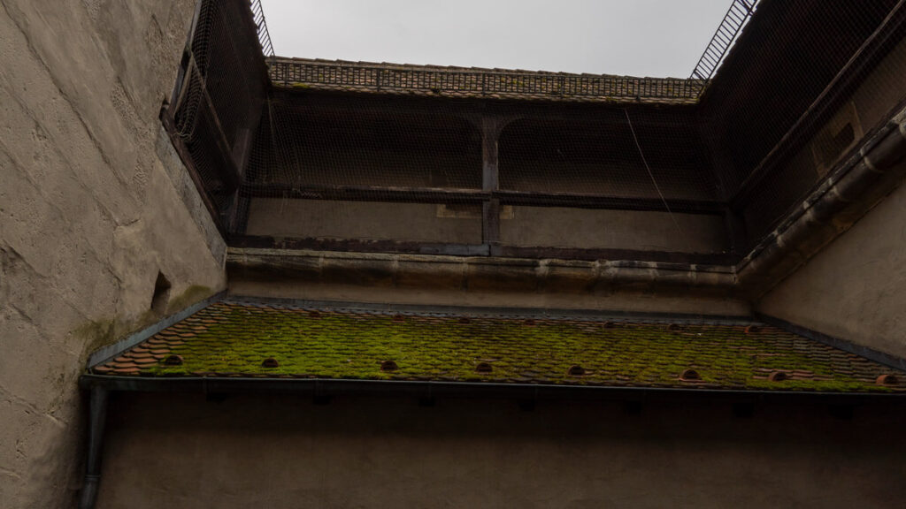 Wehrgänge von unten