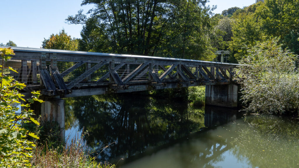 Blick auf Vilsbrücke
