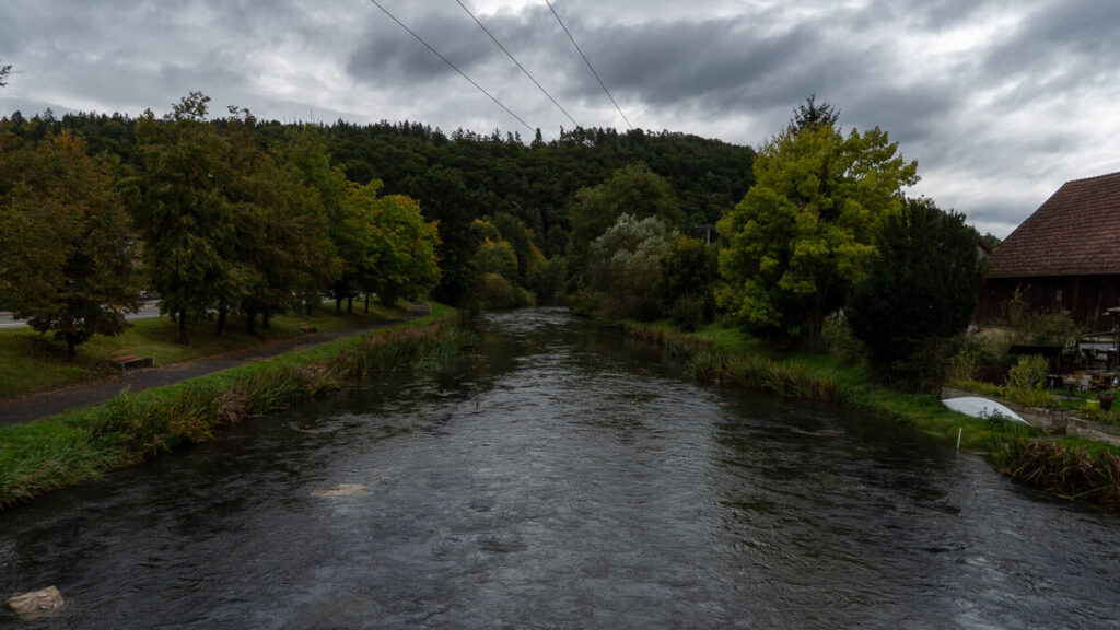 Vilsblick auf dem Vilstalwanderweg