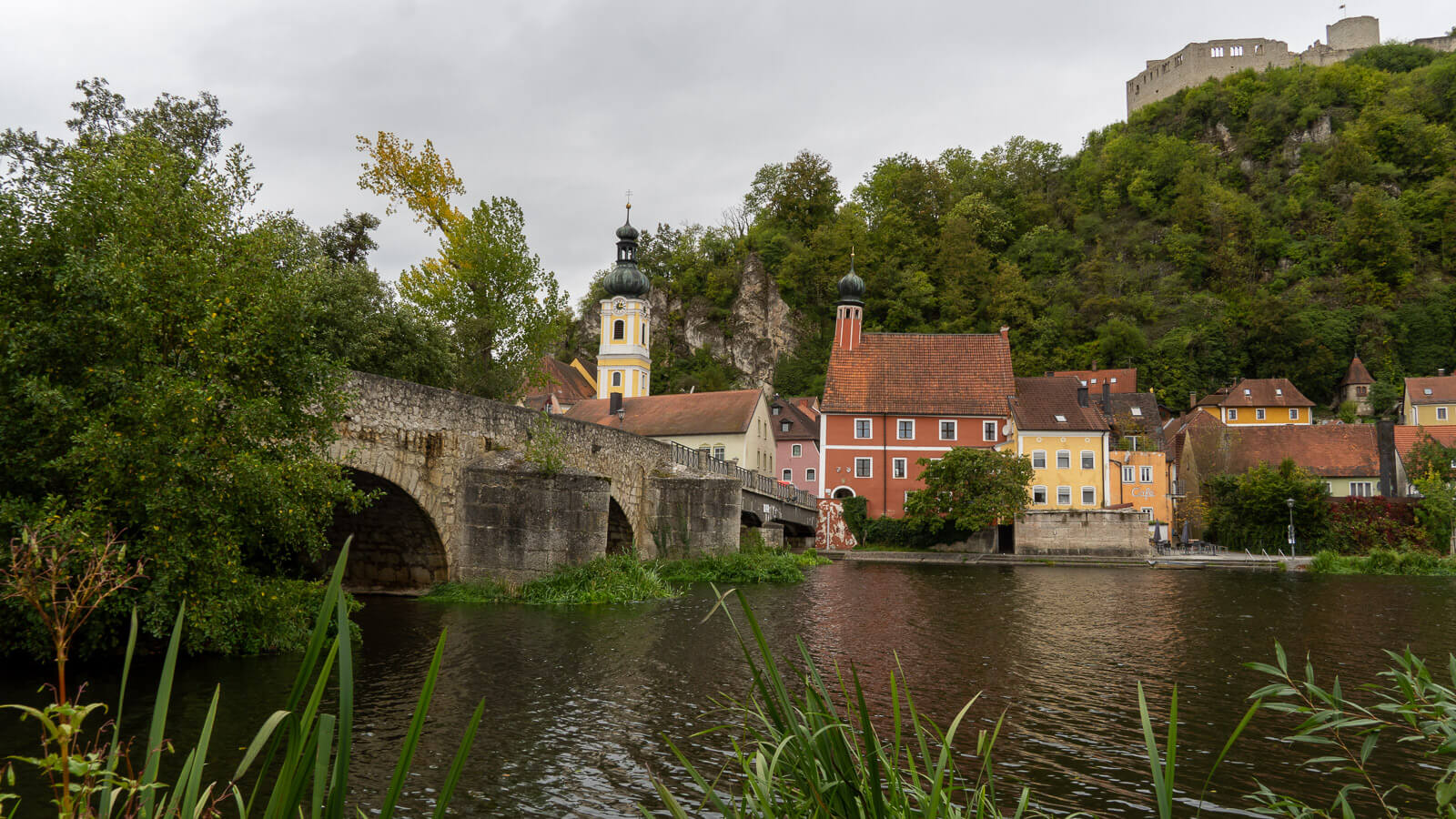 Zielort Kallmünz des Vilstalwanderweg