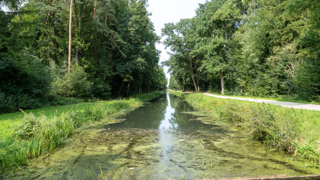 Blick auf den alten Kanal