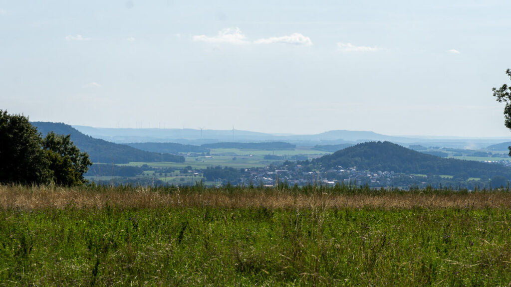 Blick über Neumarkt und die Zeugenbergrunde