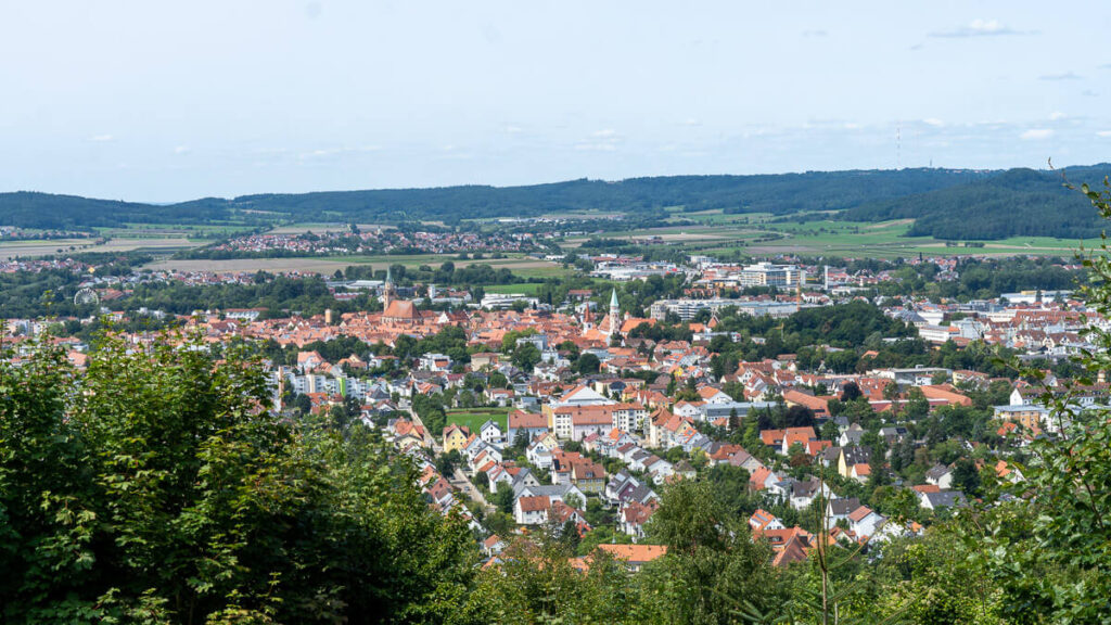Blick über Neumarkt vom Mariahilfberg