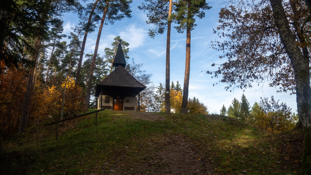 Blick auf Kapelle im Amberg-Sulzbacher Land