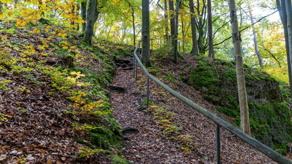 Aufstieg zum Hartenfels im Amberg-Sulzbacher Land