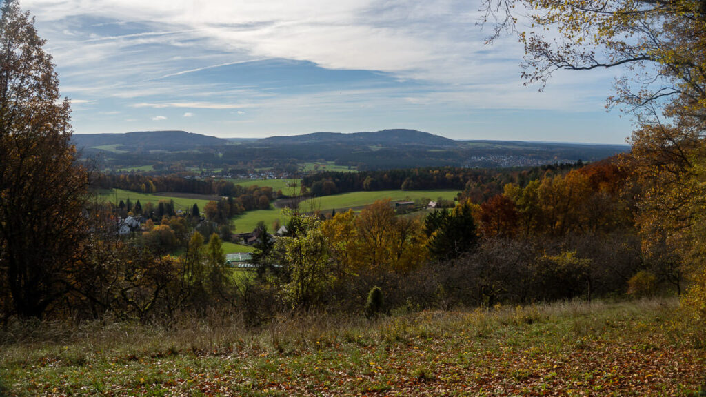 Blick über das Nürnberger Land am Paul-Pfinzing-Weg
