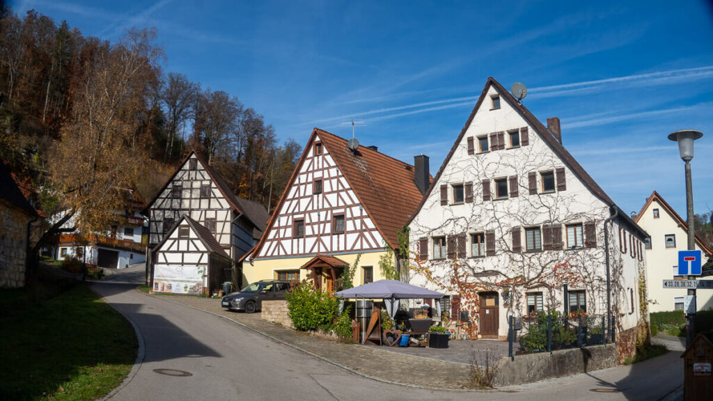 Fachwerkhäuser in Enzendorf