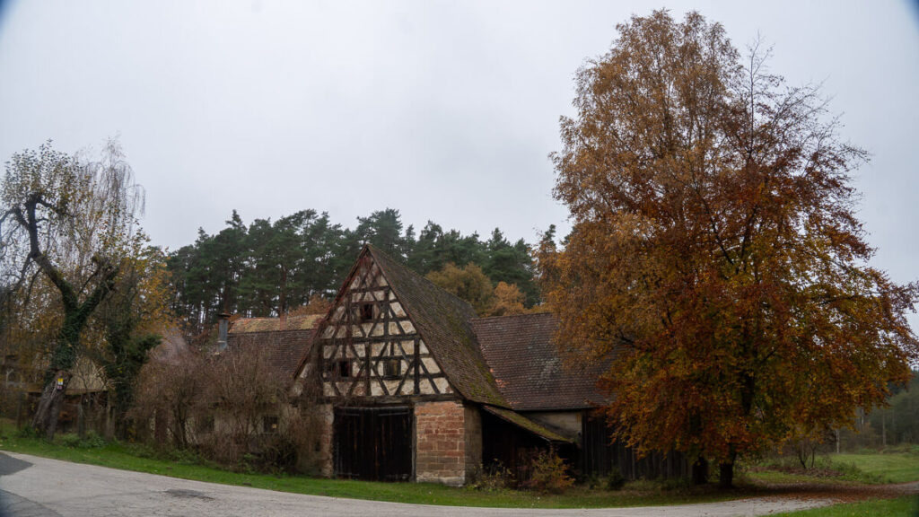 Fachwerkgebäude im Nürnberger Land