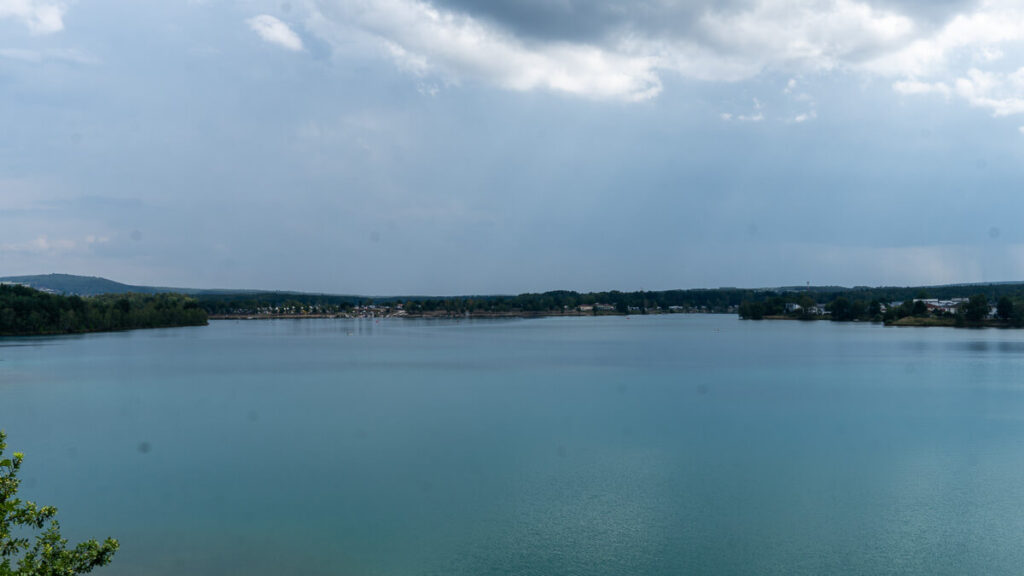 Blick auf den Murner See vom Aussichtsturm